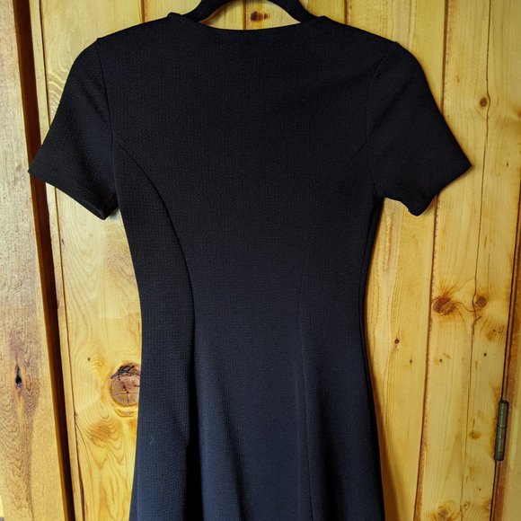 H & M Divided Black Dress - Size 4 - Picture 2 of 7